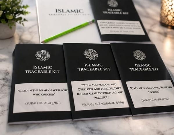Islamic Traceable Kit (Set of 4)