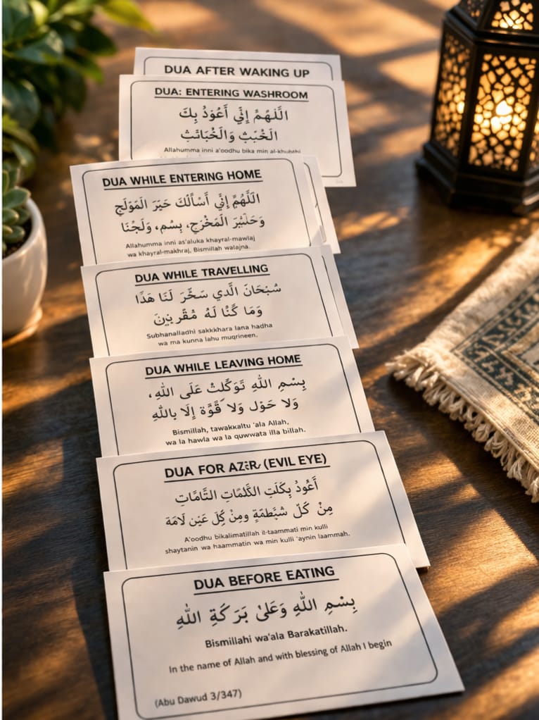 English Dua Stickers